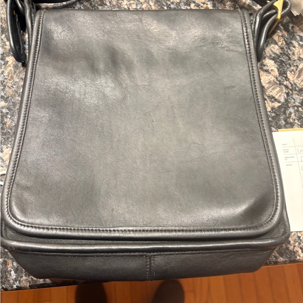 Coach Vintage Legacy Studio Flap Crossbody 9144 in Black